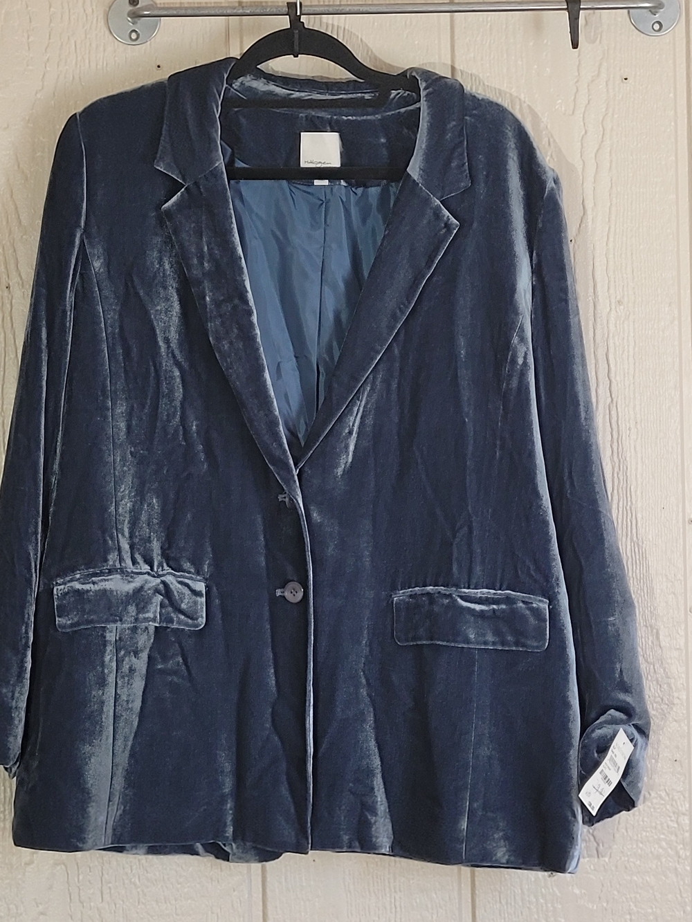 Halogen Velvet Blazer
